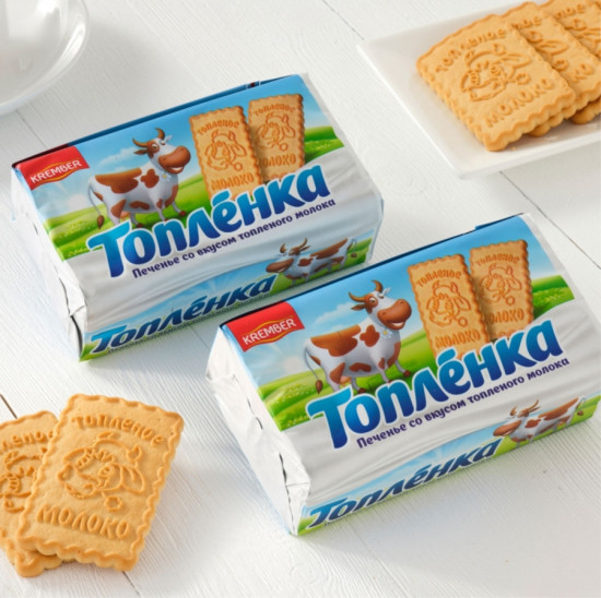 Печенье со вкусом топленого молока «Топленка»