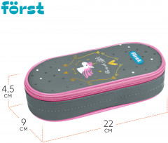 Пенал корпусный «Little princess» - Фото 3