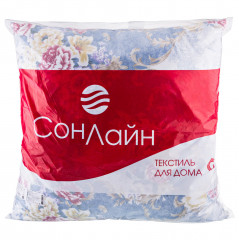 Подушка «Сонлайн» (пух/перо, чехол: тик, 68х68 см) - Фото 1