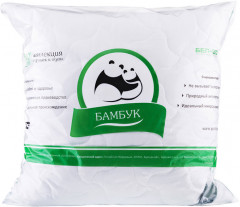 Подушка «Бамбук» (бамбук/силикон, чехол: микрофибра, 68х68 см) - Фото 1
