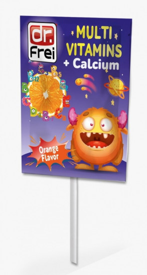 Набор леденцов с витаминами на палочке «Multivitamins + Calcium № 50»