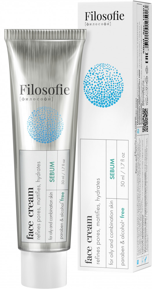 Крем для лица против несовершенств «Sebum face cream» | Filosofie | Фото 1