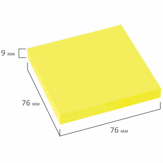 Блок самоклеящийся