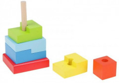 Пирамидка «Ступеньки» (6 деталей) - Фото 1