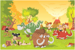 Пазл «Диномир» - Фото 1