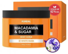 Скраб для тела «Macadamia & Sugar Body Scrub White Musk» - Фото 1