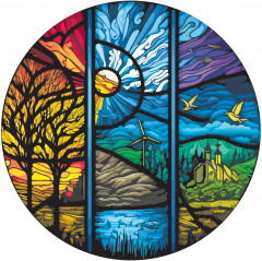 Пазл «Витраж» - Фото 1