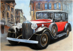 Пазл «Ретро-автомобиль» - Фото 1