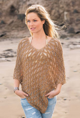 Модные пончо и накидки на каждый день. Вяжем спицами - Фото 3