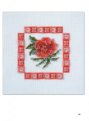 Бисерная вышивка крестом. Цветочные мотивы. Моя энциклопедия вышивки - Фото 4