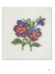 Бисерная вышивка крестом. Цветочные мотивы. Моя энциклопедия вышивки - Фото 5