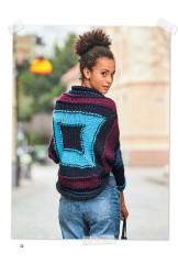 Объемные кардиганы: Модели over-size вяжем спицами - Фото 6