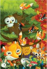 Пазл «Лесная компания» - Фото 1