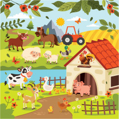 Пазл «Деревня» - Фото 1