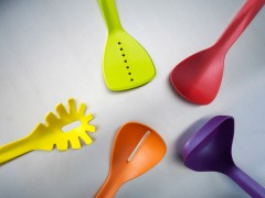Набор кухонных инструментов «Utensils» (5 предметов), разноцветный - Фото 1