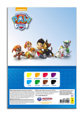 Бумага цветная «Щенячий патруль» (16 л, 8 цветов) - Фото 1