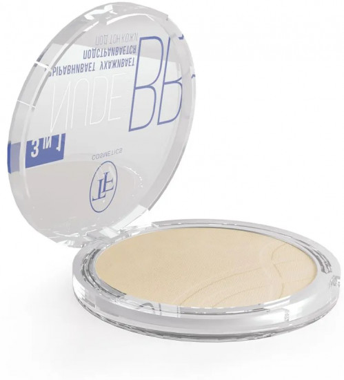 Пудра компактная для лица «BB Nude powder 3 in 1», оттенок 02 Beige