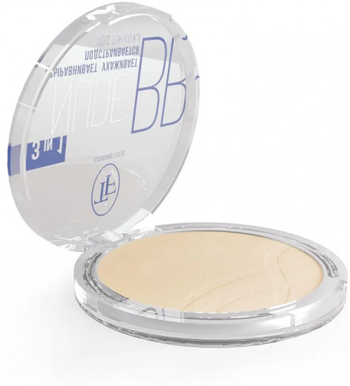 Пудра компактная для лица «BB Nude powder 3 in 1», оттенок 03 Soft Honey\Нежный медовый