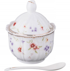 Сахарница с ложкой (250 мл) - Фото 1