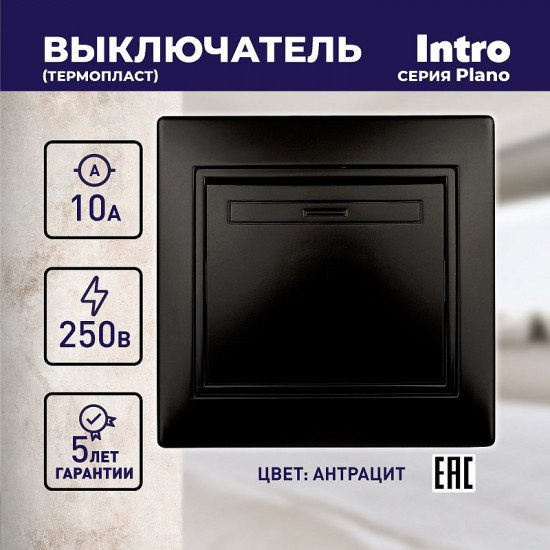 Выключатель одноклавишный