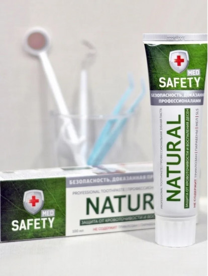Паста зубная «Natural. Защита от кровоточивости и воспаления десен»