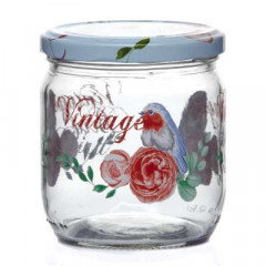 Банка с крышкой «Vintage Bird» - Фото 1