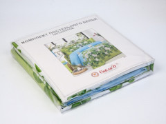 Комплект постельного белья (семейный, сатин, 2 наволочки 70х70, 2 наволочки 50х70) - Фото 1