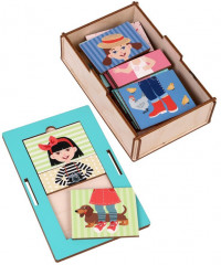 Набор пазлов «Подбери одежду» - Фото 1