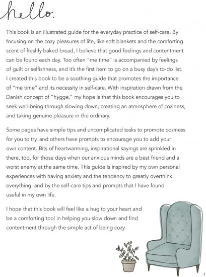 Make Yourself Cozy. A Guide for Practicing Self-Care