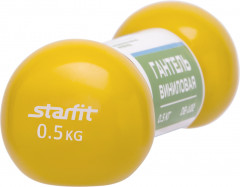 Гантель виниловая DB-102 (0,5 кг) - Фото 1