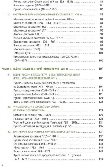 История России. Войны и вооруженные конфликты