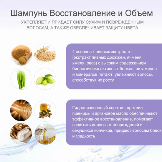 Шампунь для волос «Repair Volume Shampoo»