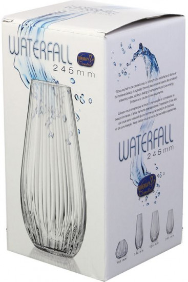 Ваза «Waterfall» (высота 24,5 см)