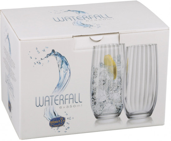 Набор стаканов «Waterfall» (350 мл, 6 шт)