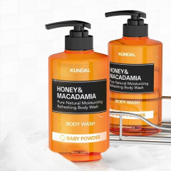 Гель для душа Honey & Macadamia Baby Powder - Фото 2