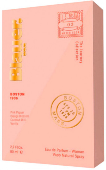 Парфюмированная вода «Boston 1936 For Her The Journey»