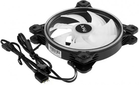 Кулер для компьютерного корпуса Adata XPG HURRICANE 120 ARGB PWM