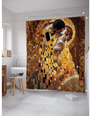 Штора для ванной «Поцелуй» - Фото 1