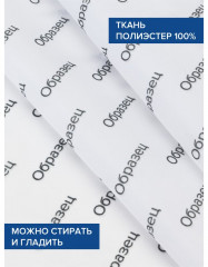 Штора для ванной «Нежные цветы и эвкалипт» - Фото 3