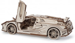 Конструктор деревянный 3D «Спорткар Скат» - Фото 7