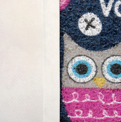 Коврик придверный пористый «Совята» (40×60 см) - Фото 2