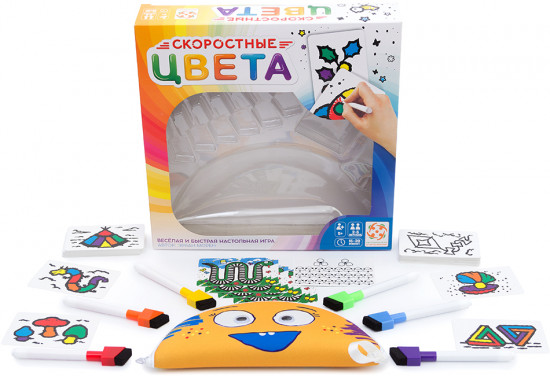 Настольная игра «Скоростные Цвета»