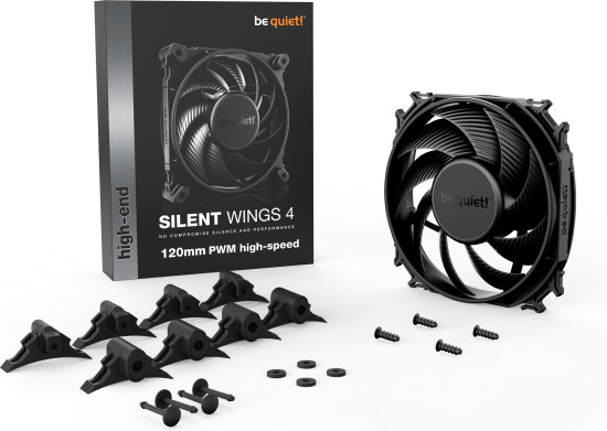 Вентилятор для компьютерного корпуса Bequiet! Silent Wings 4