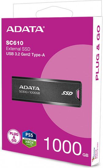 SSD накопитель внешний SC610