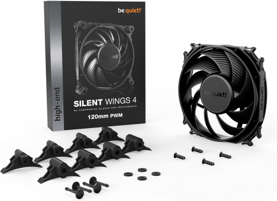 Вентилятор для компьютерного корпуса Bequiet! Silent Wings 4