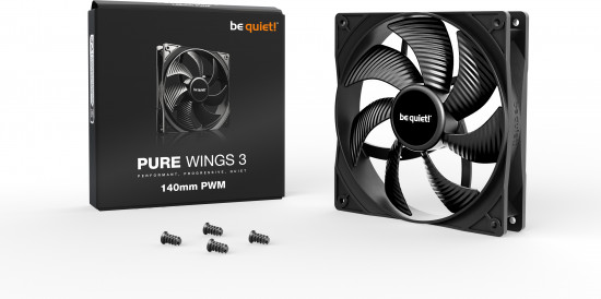 Вентилятор для компьютерного корпуса Bequiet! Pure Wings 3