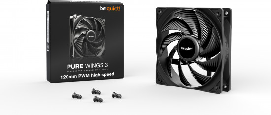 Вентилятор для компьютерного корпуса Bequiet! Pure Wings 3