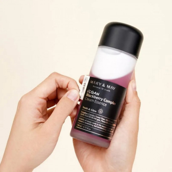 Крем-эссенция с ежевичным комплексом «Vegan Blackberry Complex Cream Essence»