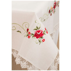 Скатерть (полиэстер, 150х150 см) - Фото 1