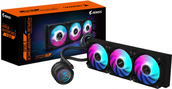 Кулер для процессора Gigabyte Aorus waterforce ii 360